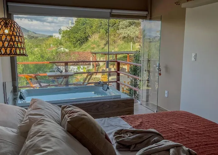 Suite Com Hidro - Refugio Das Lavandas - Socorro Sp
